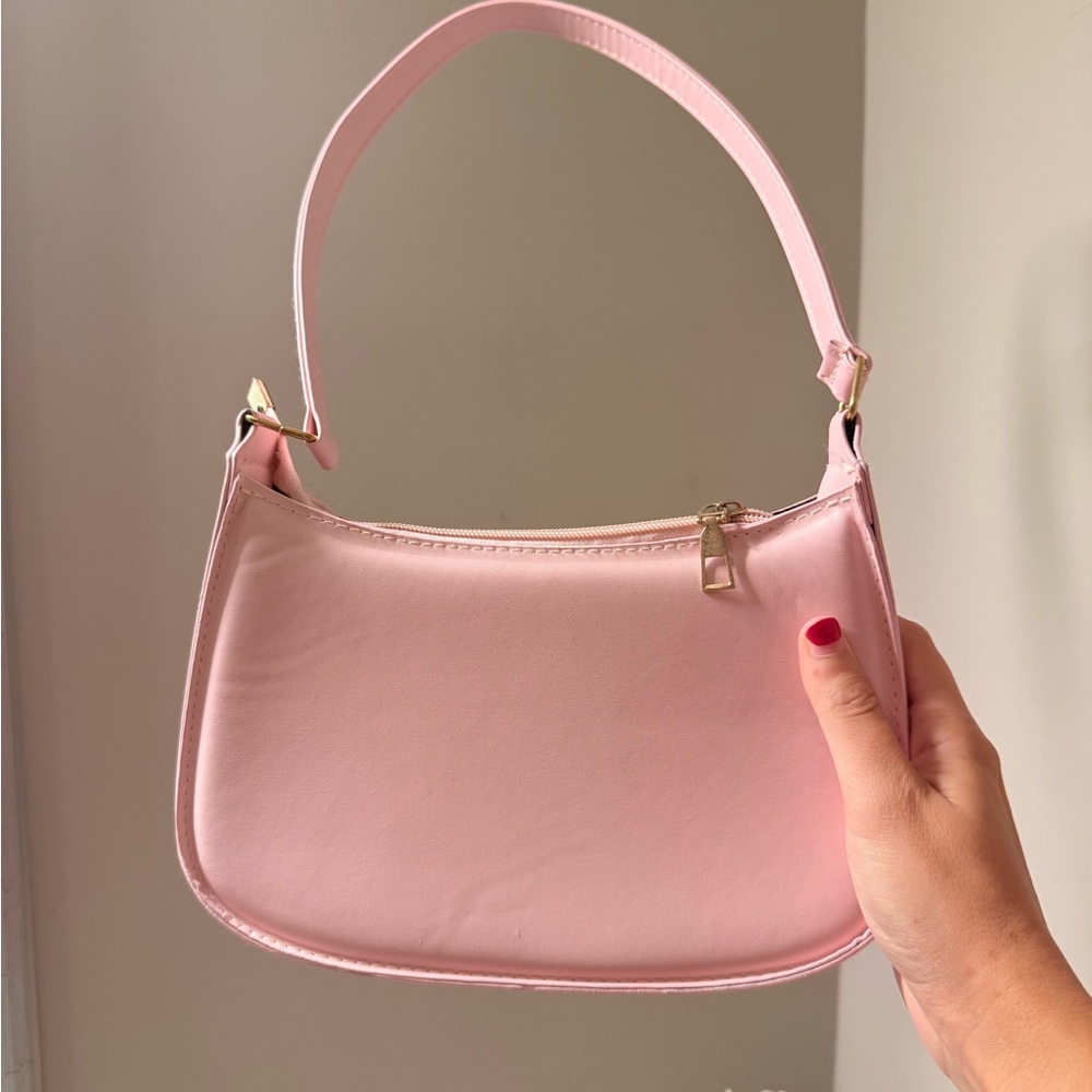 Elegant Pink Women's Handbag